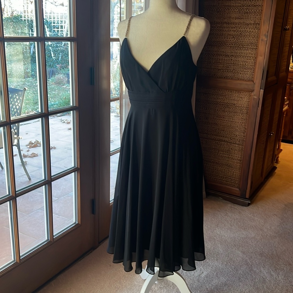 Fancy Black Cocktail Dress